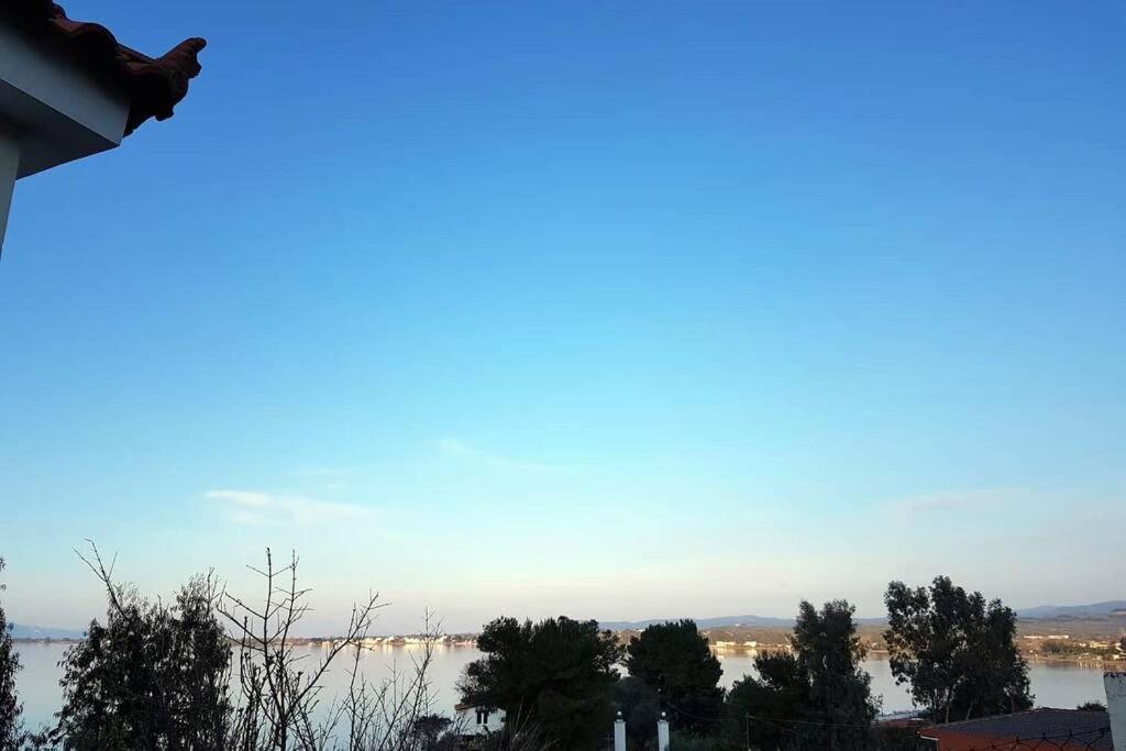 Amazing Sea View-Neos Pyrgos Beach -Evoia Greece Neos Pirgos Exterior photo